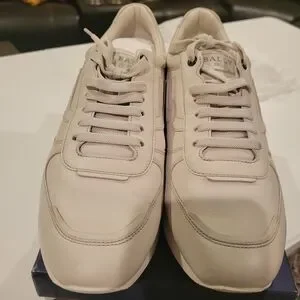 Bally Kids Cream Sneakers Bally Men main image 3